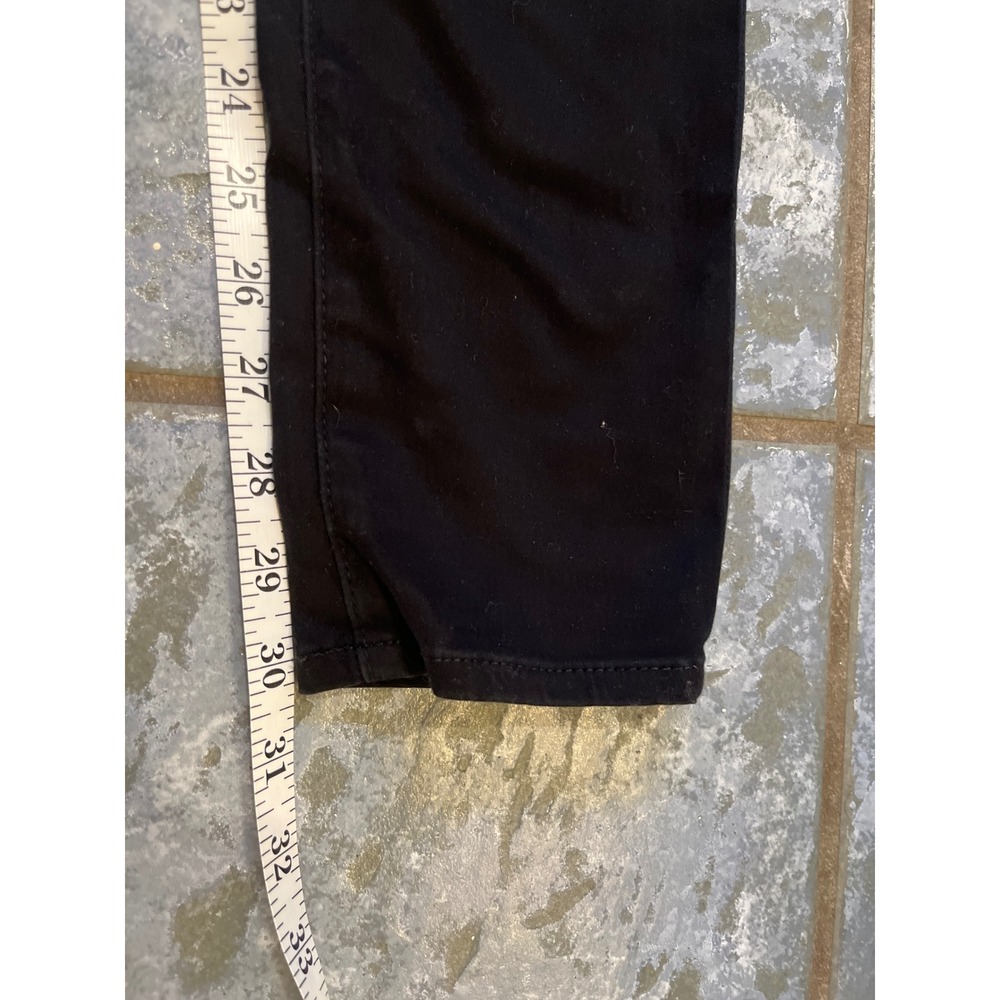 AG Adriano Goldschmied Maternity Jeans Black Skinny Leg Size 27R Casual City - Picture 7 of 9